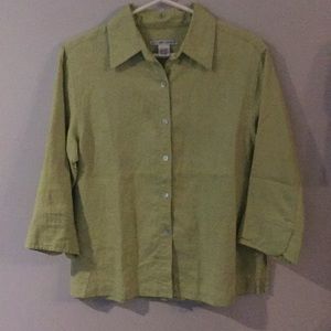 3/4 sleeve linen summer jacket